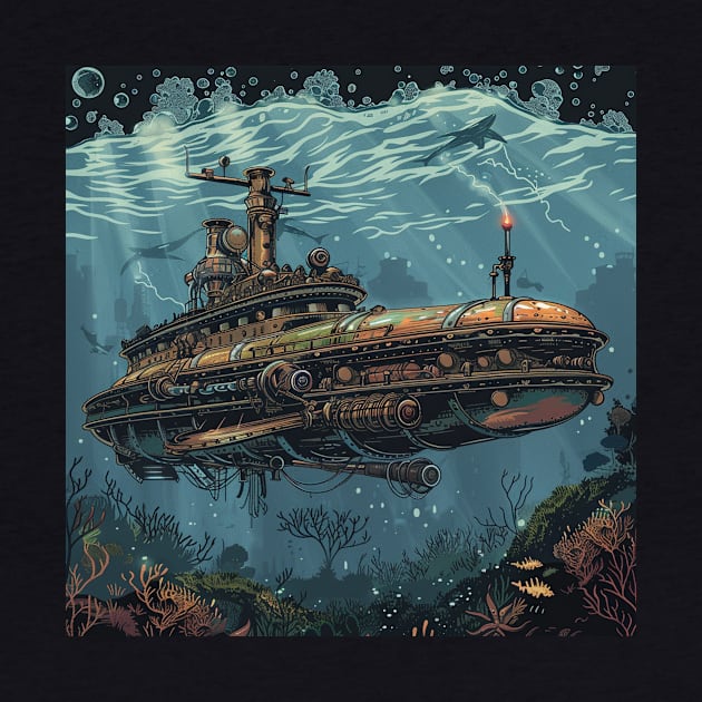 captain nemo by horrorshirt